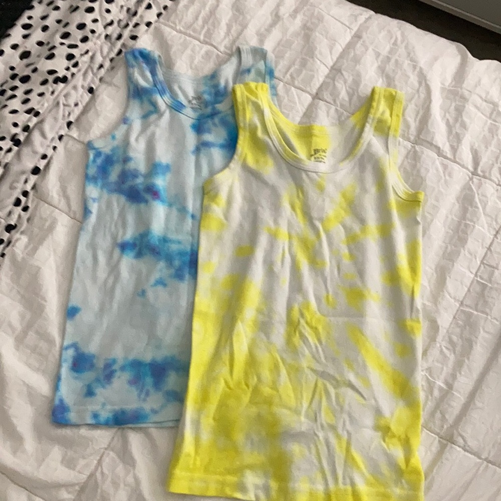 Hand Tie Dyed Tank Tops